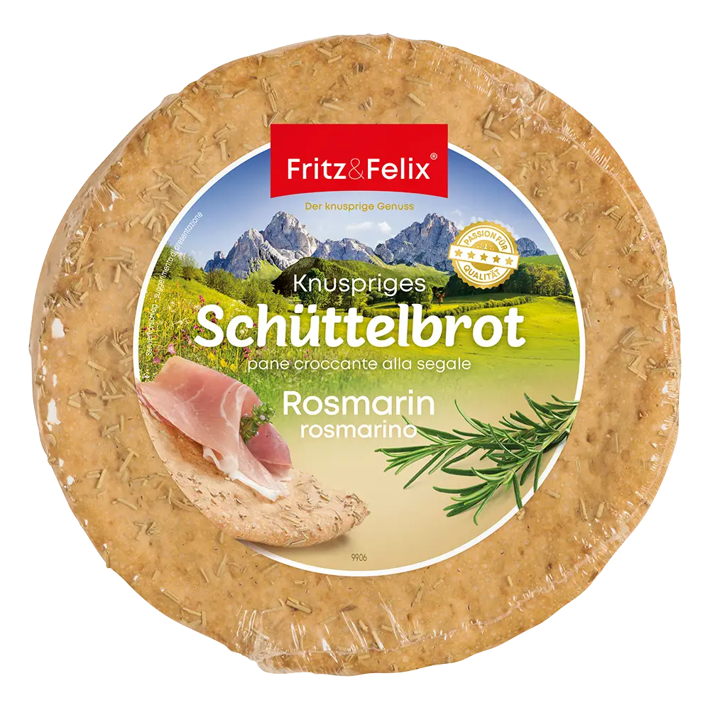 PACTORA - Fritz und Felix - Schüttelbrot - Rosmarin
