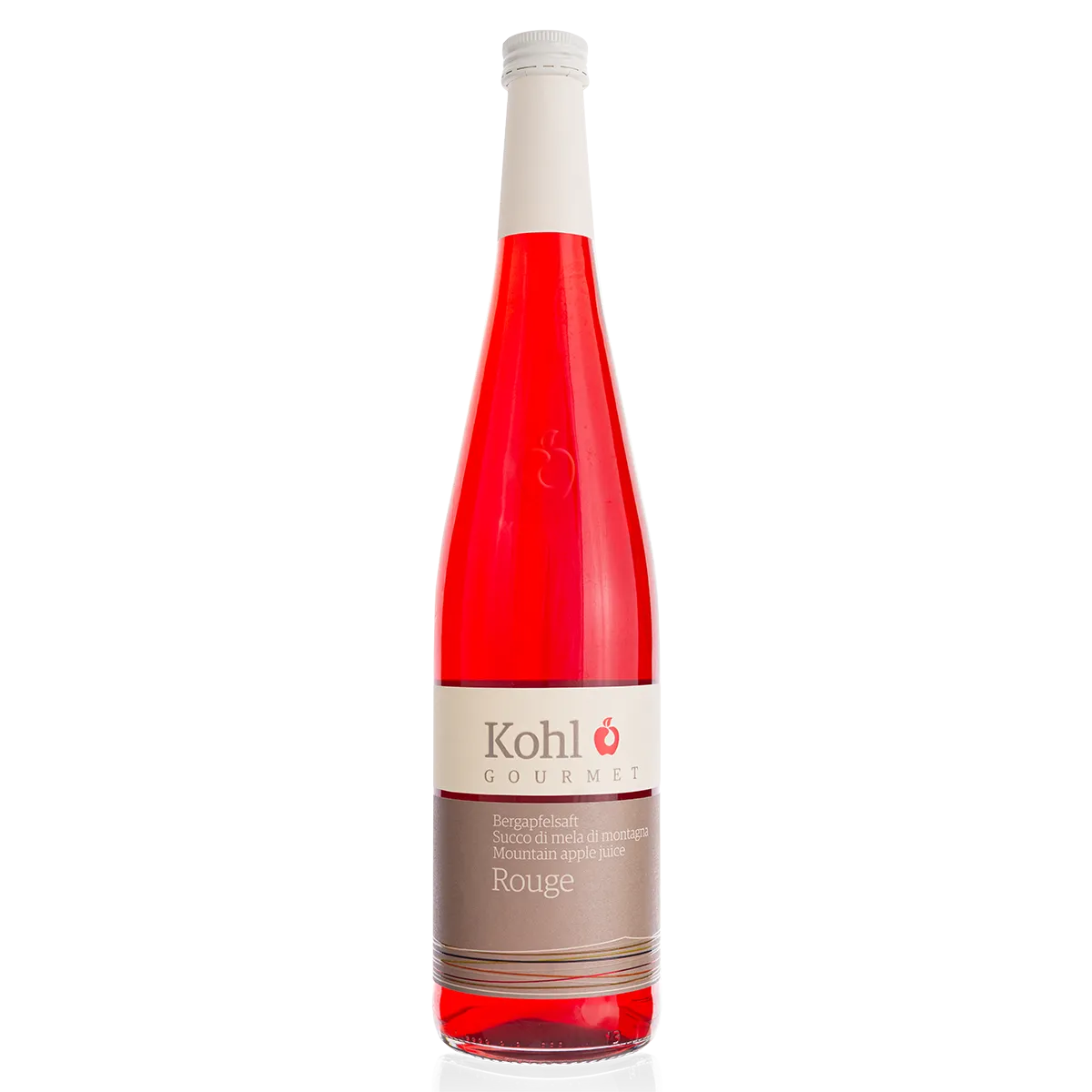 PACTORA - Bergapfelsaft Kohl - Rouge - grosse Flasche - 750ml