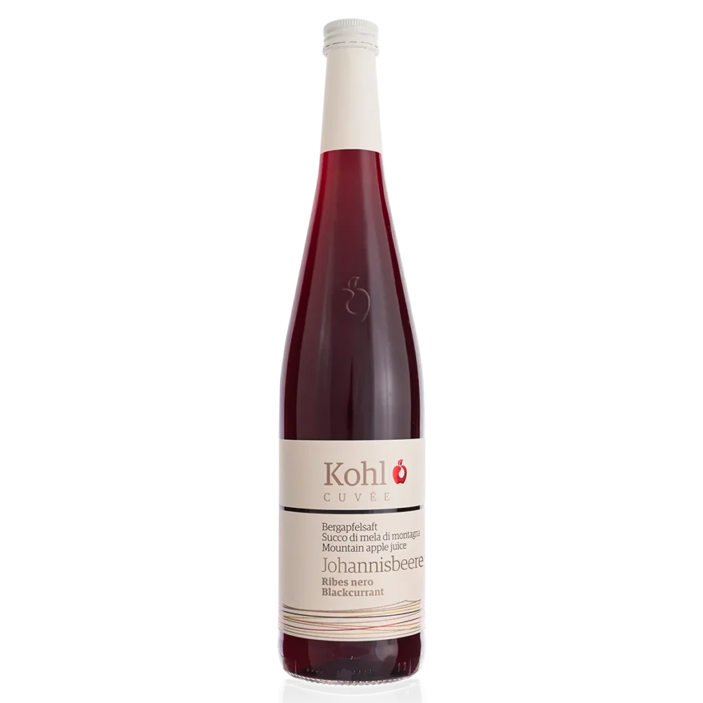 PACTORA - Bergapfelsaft Kohl - Johannisbeere - grosse Flasche - 750ml
