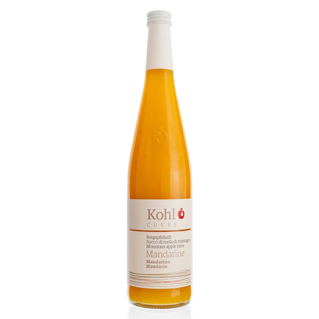 PACTORA - Bergapfelsaft Kohl - Mandarine - grosse Flasche - 750ml
