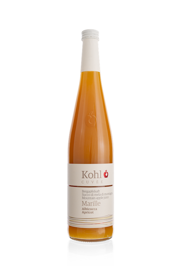 PACTORA - Bergapfelsaft Kohl - Marille - grosse Flasche - 750ml