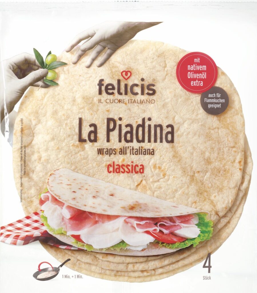 PACTORA - Fritz und Felix - Piadina - Produktfoto
