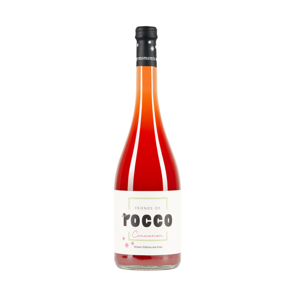 PACTORA - Rocco Cinnamon Sparkling - Alkoholfreier Winter Genuss Glühwein - Produktbild Cinnamon - 750 ml
